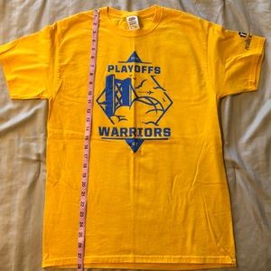 Warriors playoff T-shirt (Realtor.com promo)